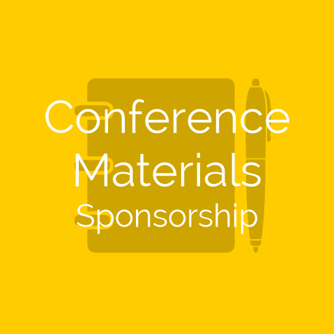 conference materials sponsor